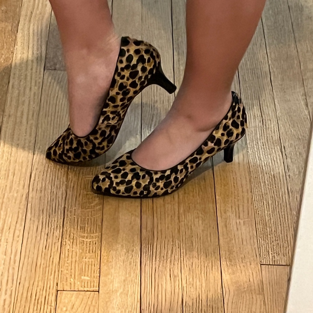 Leopard Print Women's Heels